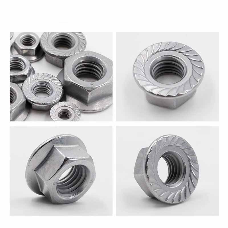 Você quer saber sobre esta noz de flange de liga de zinco-níquel?