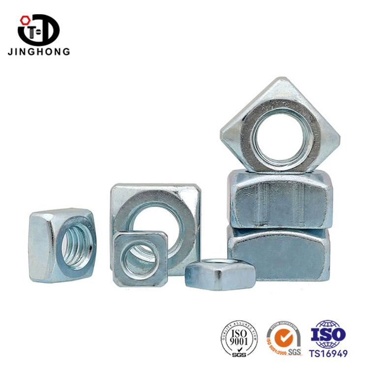 O que torna as porcas quadradas uma escolha superior para fixação industrial?