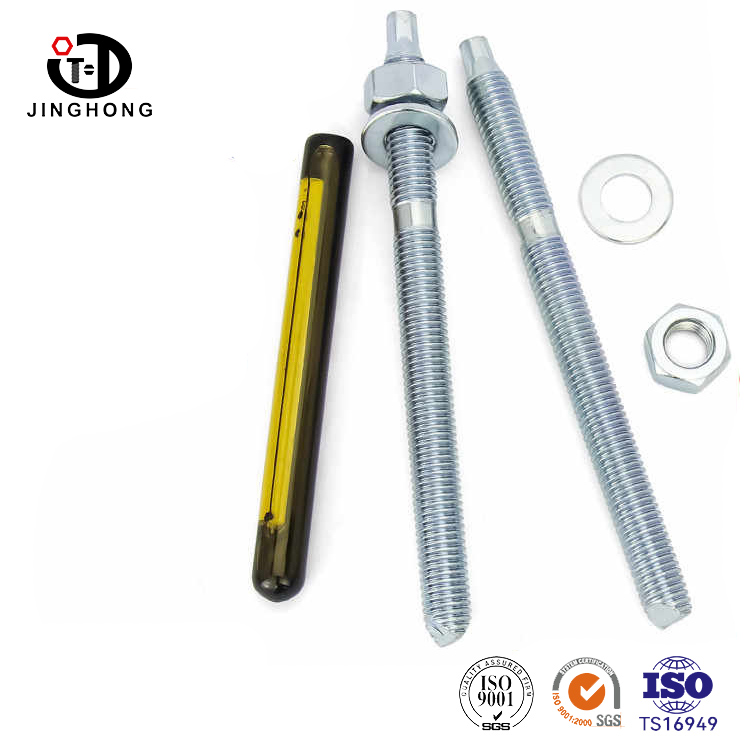 Parafusos de lag de concreto de expansão química