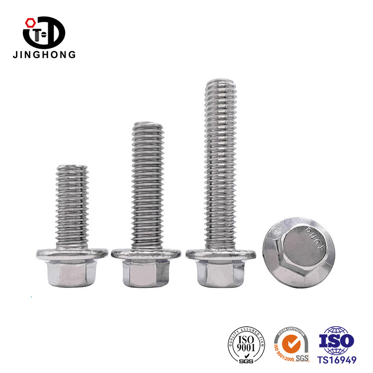 Parafuso de flange sextavado DIN 6921