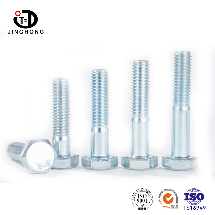 DIN931 Hex Hex Head Meio Thread parafuso