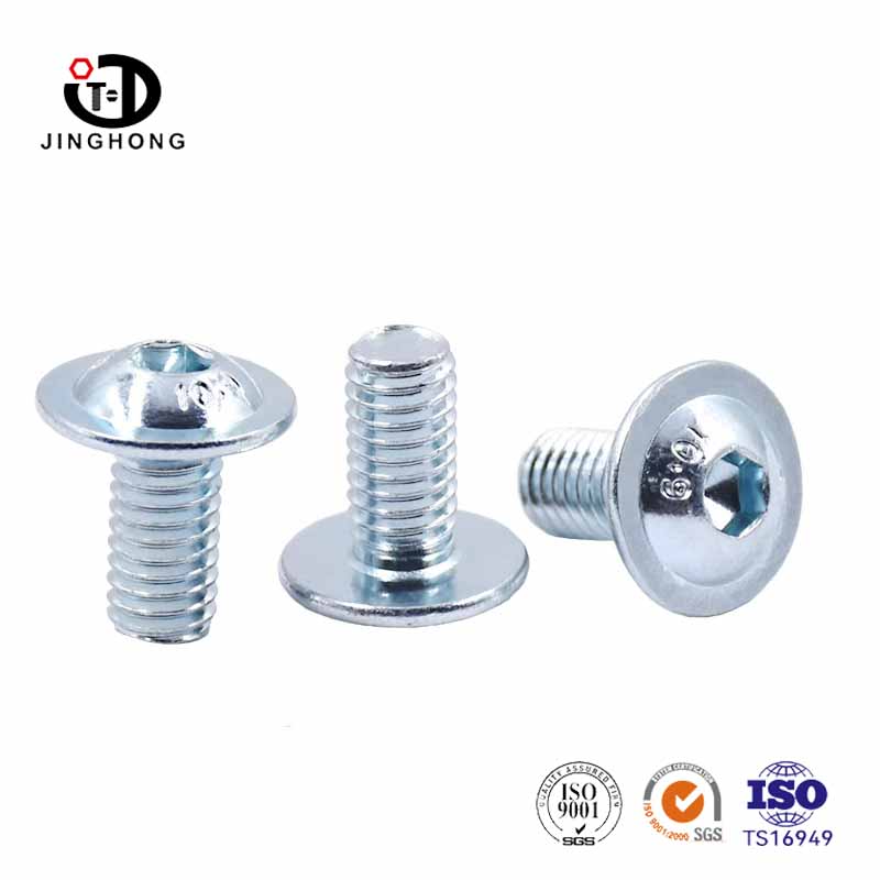 Parafuso de flange de cabeça de soquete hexadecipal