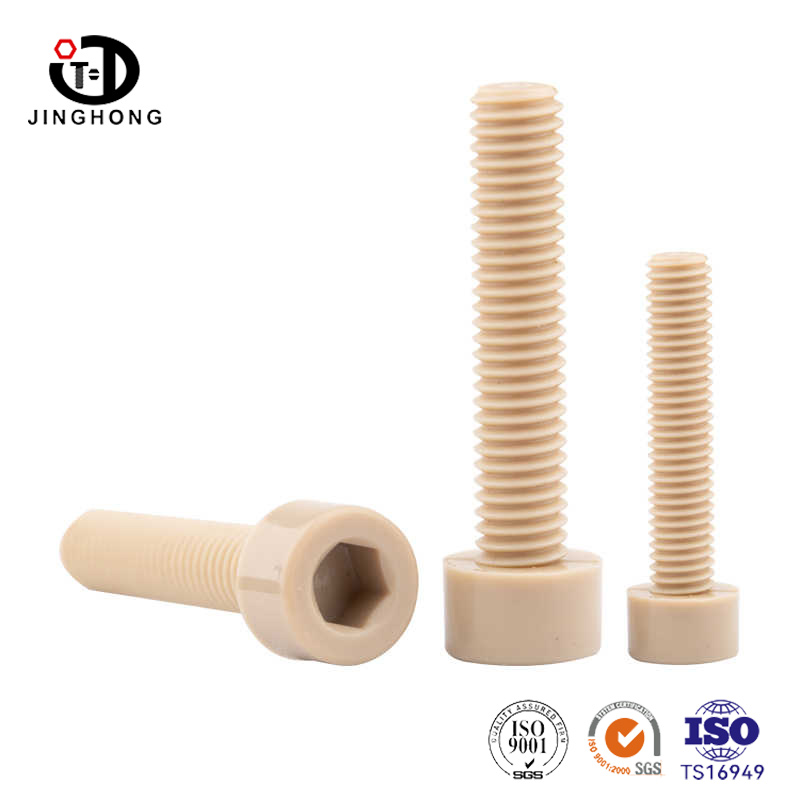 Peek Hexagonal Socket Cup Chead Bolt