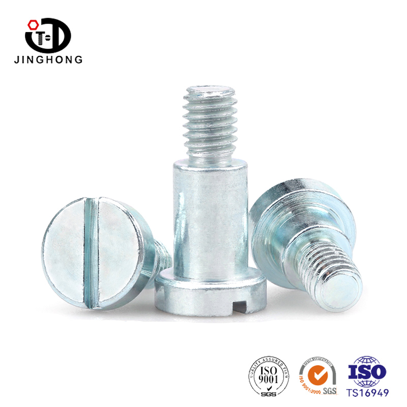 Parafuso de ombro com fenda - Zincado