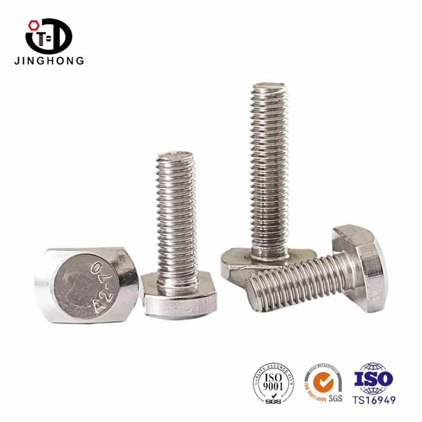 Parafuso sólido em forma de aço inoxidável