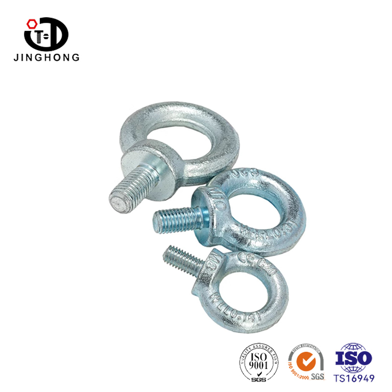 Boltos oculares de zinco parafixos de parafusos